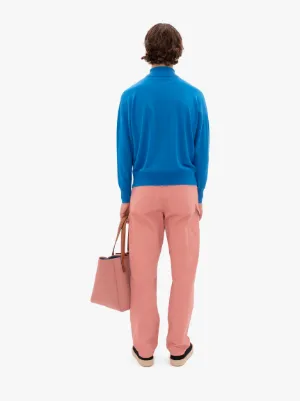 ANCHOR FUNNEL NECK JUMPER in blue | JW Anderson TW 