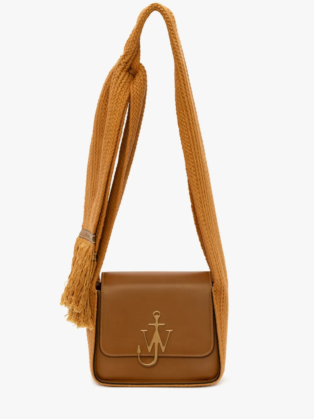 ANCHOR SCARF BOX BAG in brown JW Anderson US