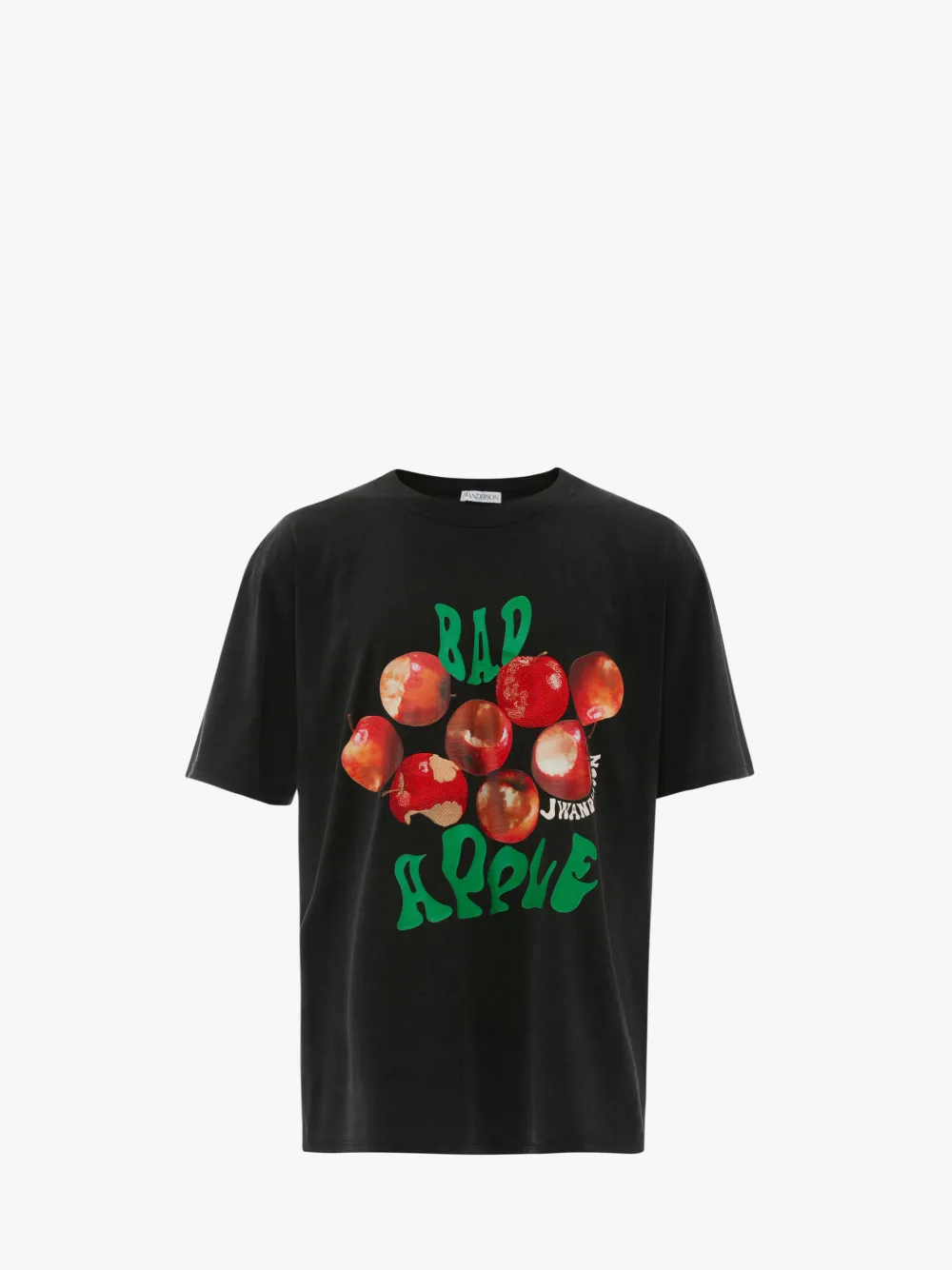 BAD APPLE OVERSIZED T-SHIRT in black | JW Anderson