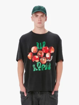 BAD APPLE OVERSIZED T-SHIRT in black | JW Anderson