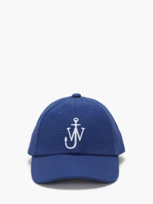 BASEBALL CAP WITH ANCHOR LOGO in blue | JW Anderson NL