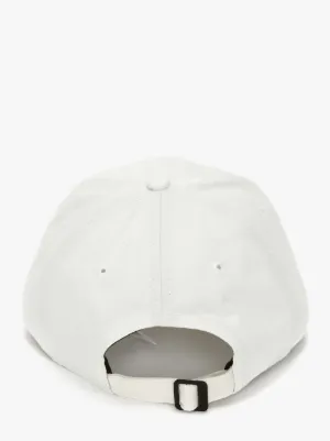 BASEBALL CAP WITH GOTHIC LOGO in white | JW Anderson FR