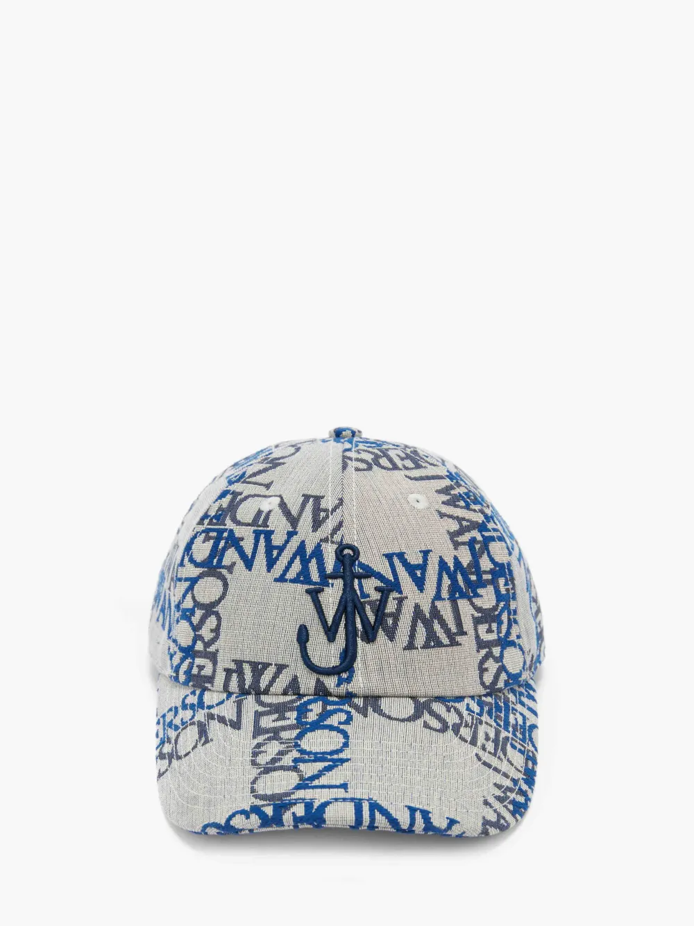 BASEBALL CAP WITH LOGO GRID in white | JW Anderson