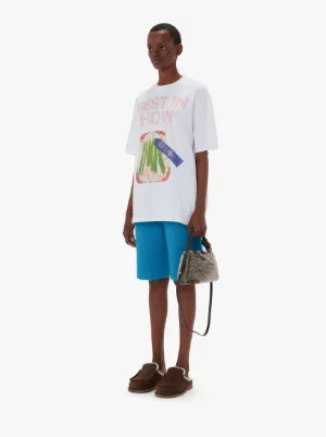 BEST IN SHOW OVERSIZED T-SHIRT in white | JW Anderson FI