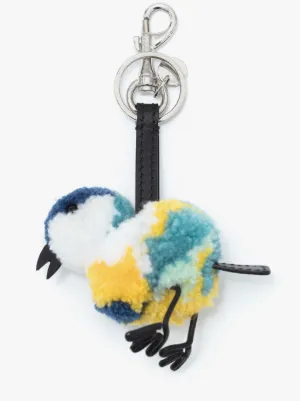 Bird bag charm in green | JW Anderson