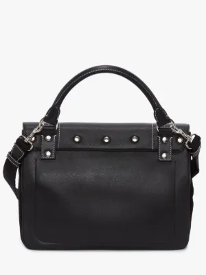 Black Large Disc Satchel in black | JW Anderson US Black Large Disc Satchel in black | JW Anderson US