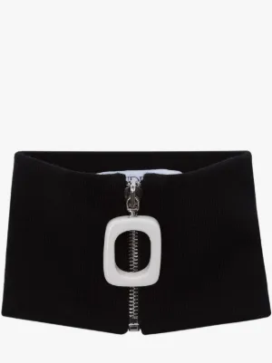 black neckband in black | JW Anderson US