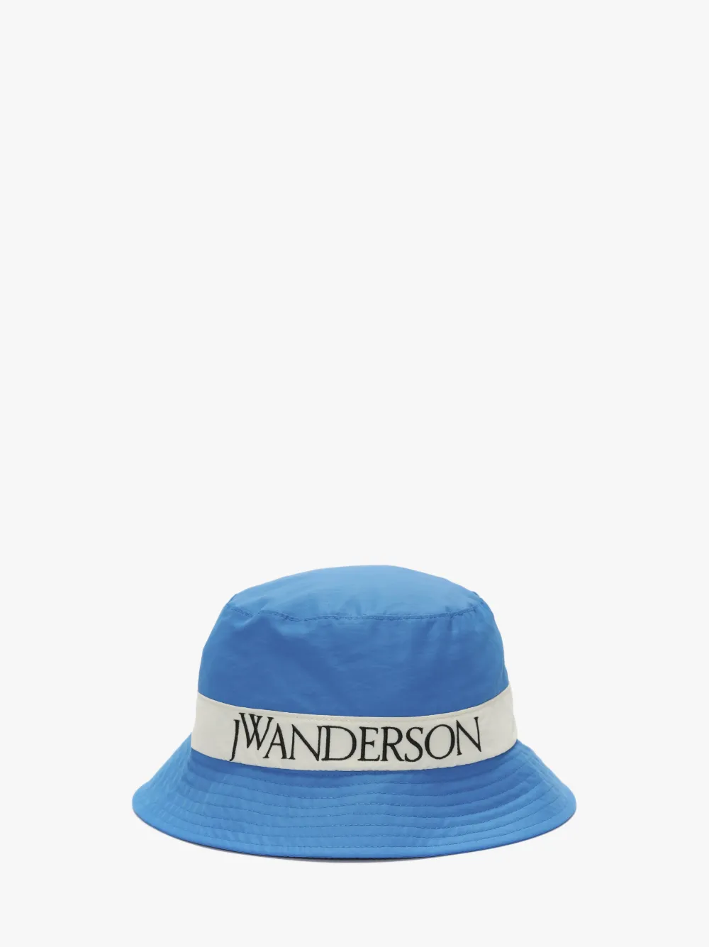 BUCKET HAT WITH LOGO in blue | JW Anderson US