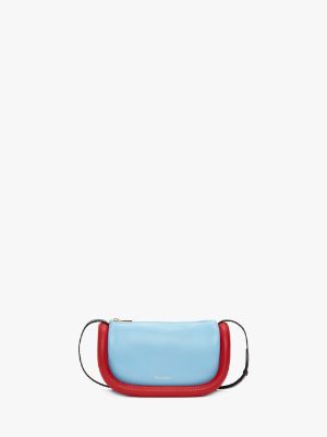 BUMPER-12 LEATHER CROSSBODY BAG in blue | JW Anderson US