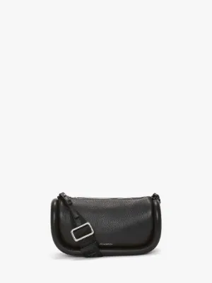 BUMPER-15 - LEATHER CROSSBODY BAG WITH ADDITIONAL WEBBING STRAP