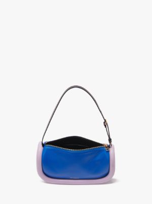 BUMPER-15 LEATHER SHOULDER BAG in blue | JW Anderson US