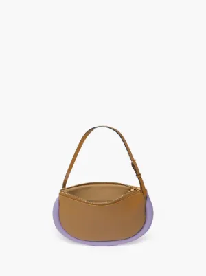 BUMPER-MOON LEATHER SHOULDER BAG in brown | JW Anderson DE 