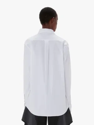 CLASSIC BUTTON-UP SHIRT in white | JW Anderson US