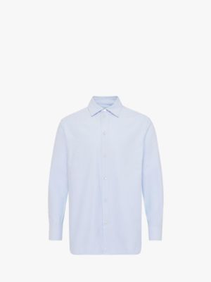 CLASSIC FIT OXFORD SHIRT in blue | JW Anderson US