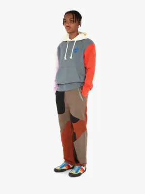 COLOUR BLOCK HOODIE in grey JW Anderson