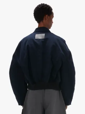 COTTON CANVAS BLOUSON in brown | JW Anderson DE
