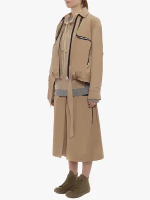 two way zipper jacket