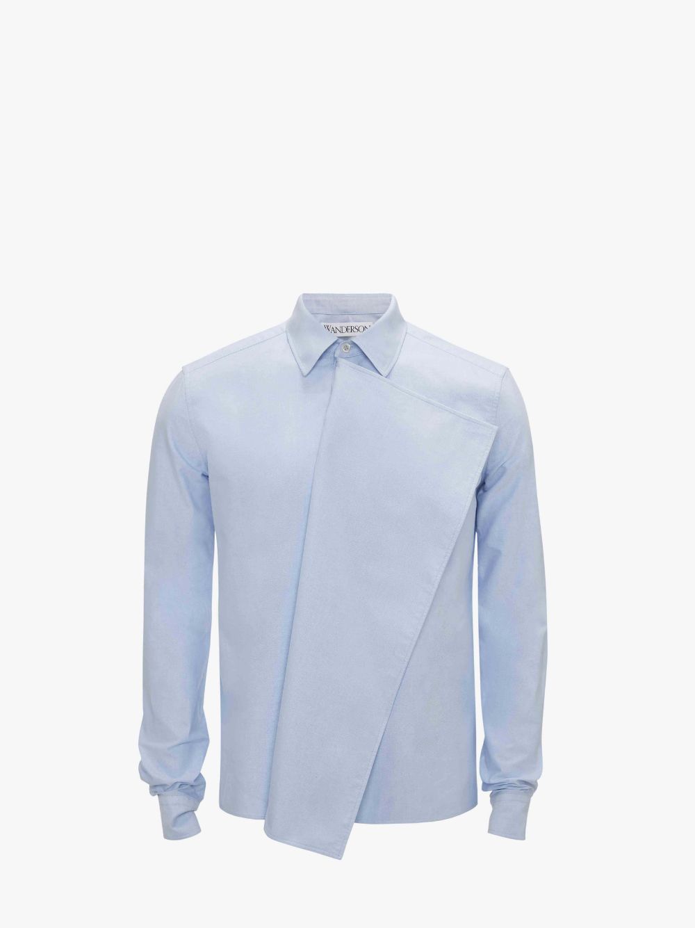 DRAPE FRONT SHIRT in blue | JW Anderson FI