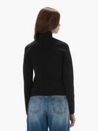 FITTED ZIP UP CARDIGAN in black | JW Anderson US