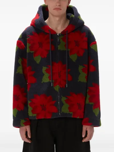 JW Anderson floral print hooded jacket Eraldo DE