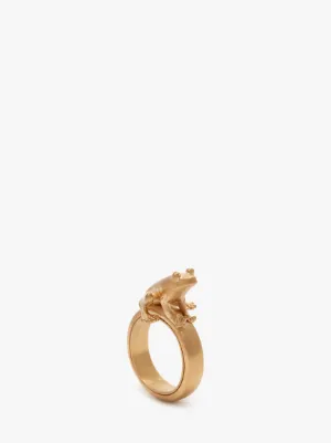 FROG RING in gold | JW Anderson US