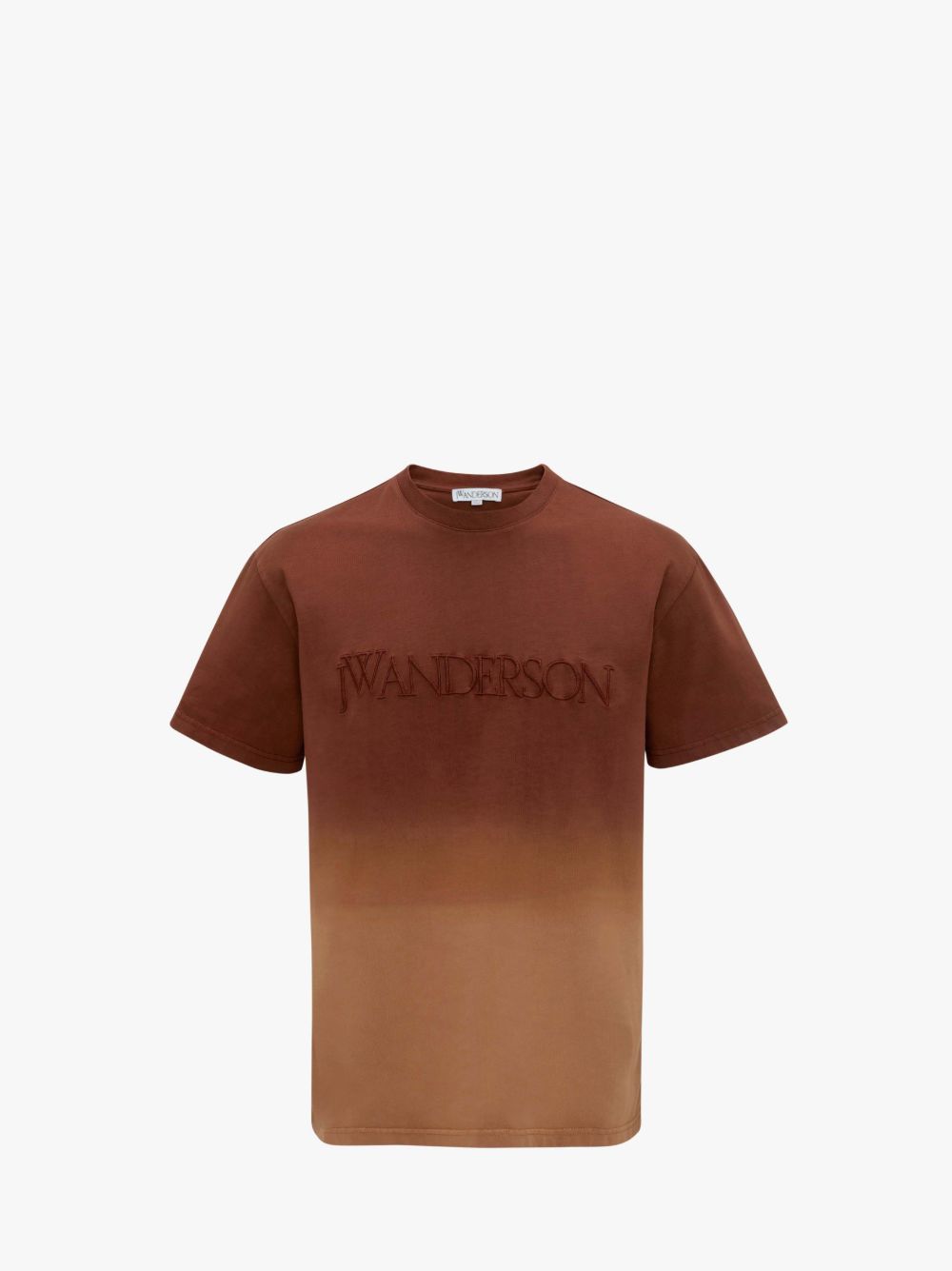 Gradient T-shirt In Brown 