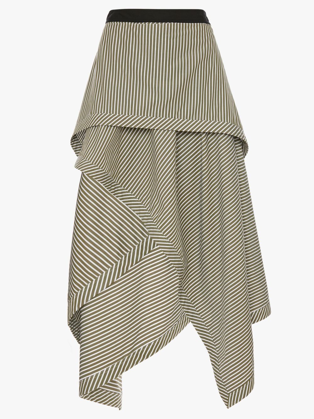 Striped handkerchief cheap skirt