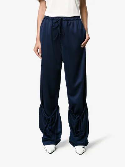 high rise track pants