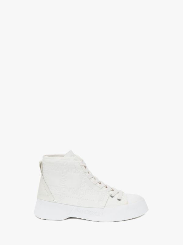 HIGH TOP SNEAKERS in white | JW Anderson