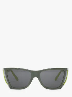 JW Anderson x Persol: Occhiali da sole rettangolari in verde | JW Anderson