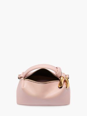 JWA CORNER BAG - LEATHER BAG in pink | JW Anderson US