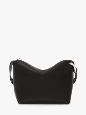 JWA CORNER BAG - LEATHER CROSSBODY BAG in black | JW Anderson US