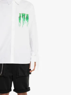 JWA SLIME CLASSIC FIT SHIRT in white | JW Anderson FI