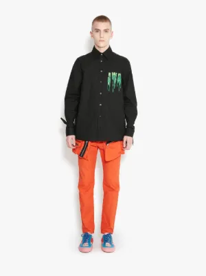 JWA SLIME CLASSIC FIT SHIRT in black | JW Anderson IN