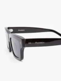 JWA02-RECTANGLE SUNGLASSES in black | JW Anderson US