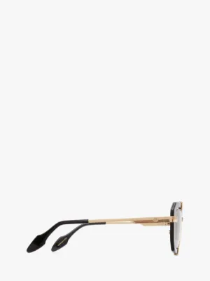 JWA03-GEOMETRIC SUNGLASSES in black | JW Anderson US JWA03-GEOMETRIC SUNGLASSES in black | JW Anderson US