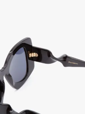 JWA04 ツイスター サングラス in ブラック | JW Anderson JP