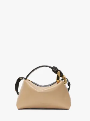 JWA コーナー レザーバッグ in champagne/black | JW Anderson JP