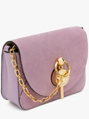 Lilac Nano Keyts Bag in purple | JW Anderson