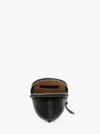 MEDIUM CAP BAG - LEATHER CROSSBODY BAG in black | JW Anderson US MEDIUM CAP BAG - LEATHER CROSSBODY BAG in black | JW Anderson US