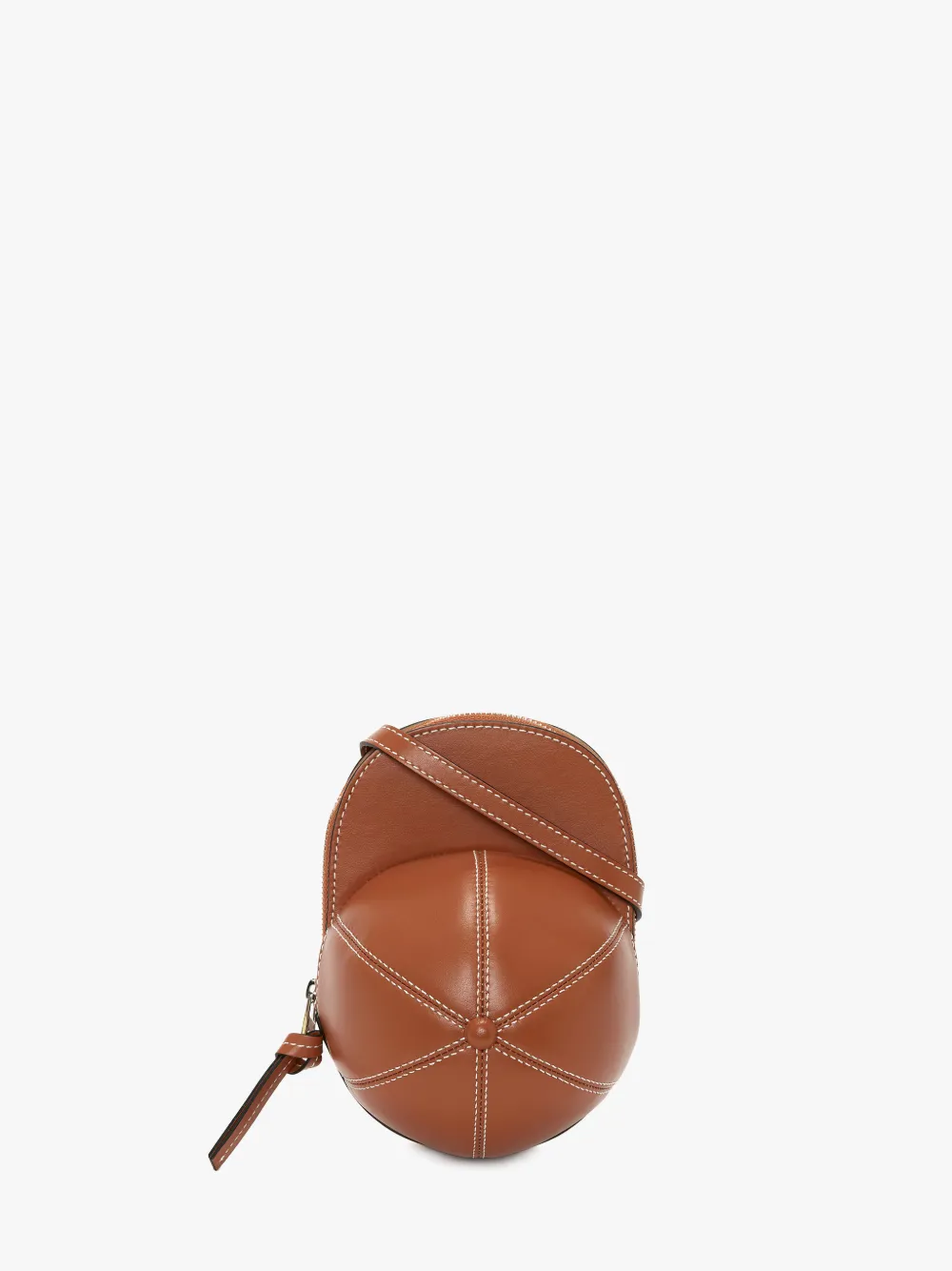 MEDIUM CAP BAG - LEATHER CROSSBODY BAG in brown | JW Anderson US