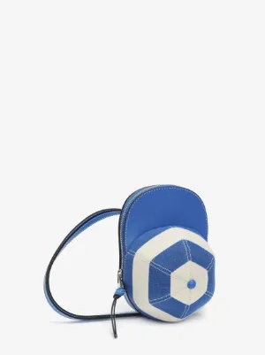 MEDIUM CAP BAG - LEATHER CROSSBODY BAG in blue | JW Anderson ES 