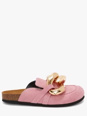 MEN'S CHAIN LOAFER MULES in pink | JW Anderson HK
