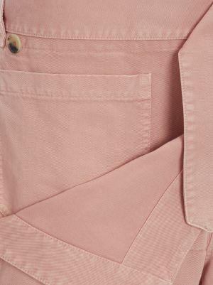 men's pink fold front utility trousers in pink | JW Anderson