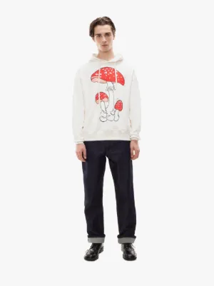 MUSHROOM HOODIE in white JW Anderson