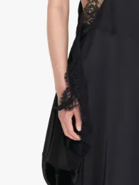 【待望★】 SHOULDER ONE ASYMMETRIC JW | black in DRESS SLIP LACE ワンピース