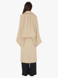 低価格 open-sleeve cape trench coat in neutrals | JW Anderson AT ジャケット・アウター