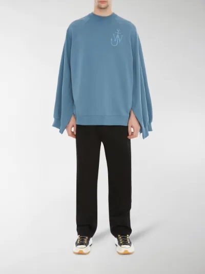 oversized monogram sweatshirt