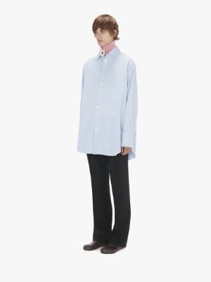 OVERSIZED SHIRT in blue | JW Anderson US