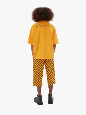 OVERSIZED VEGGIE POLO SHIRT in orange | JW Anderson US